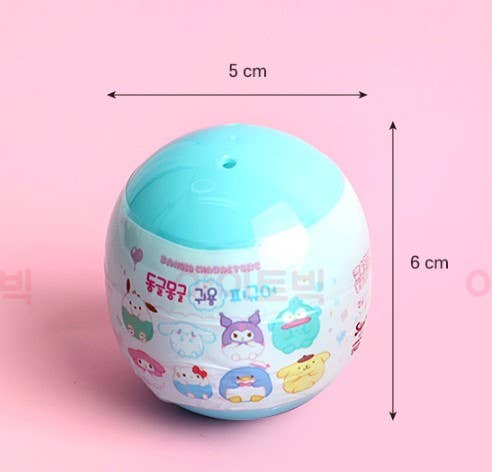 Sanrio Characters Round Figurine Blind Capsule
