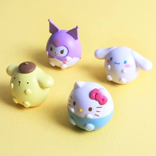 Sanrio Characters Round Figurine Blind Capsule