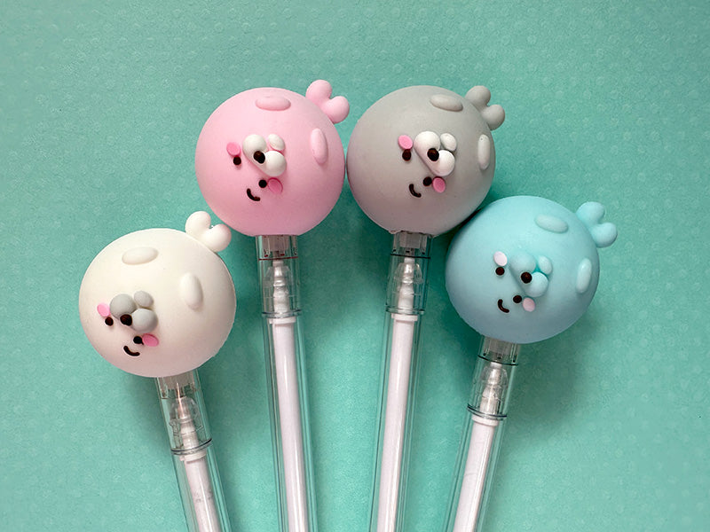 Round Seal Gel Pen