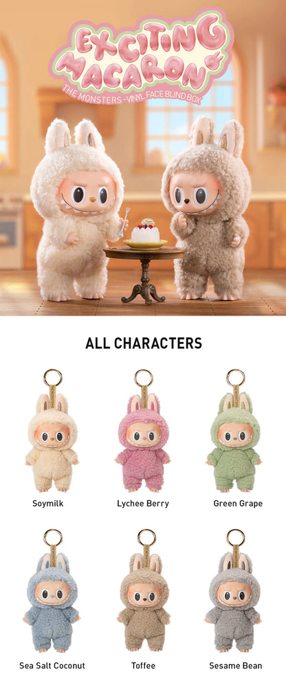 The Monsters - Exciting Macaron Vinyl Face Plush Blind Box