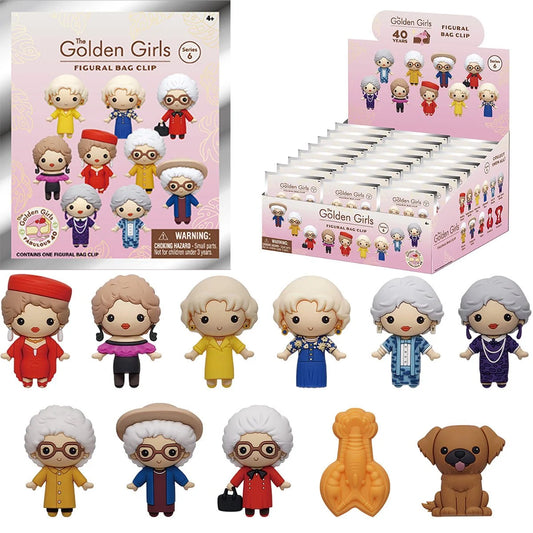 Golden Girls 3D Bag Clip - Series 6 Blind Bag