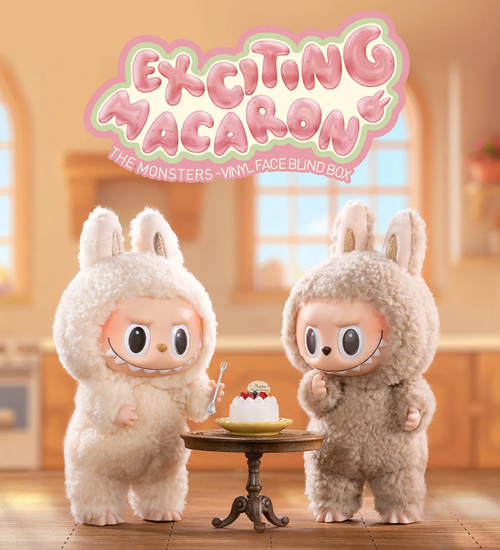 The Monsters - Exciting Macaron Vinyl Face Plush Blind Box