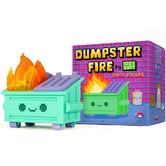 Dumpster Fire - 8-Bit Edition Vinyl Figure