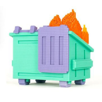 Dumpster Fire - 8-Bit Edition Vinyl Figure