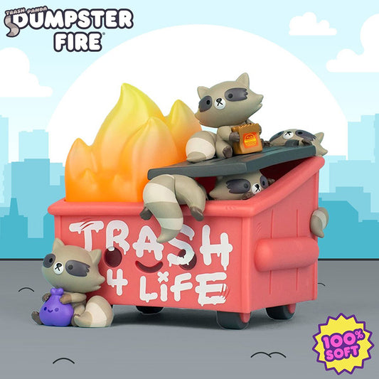 Dumpster Fire - Trash Panda Edition Vinyl Figure